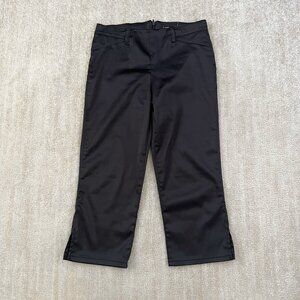 Vintage Y2K Nissi Black Capri Cropped Pants 9